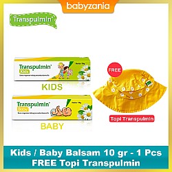 Transpulmin Kids / Baby Balsam 10 gr - 1 Pcs FREE...